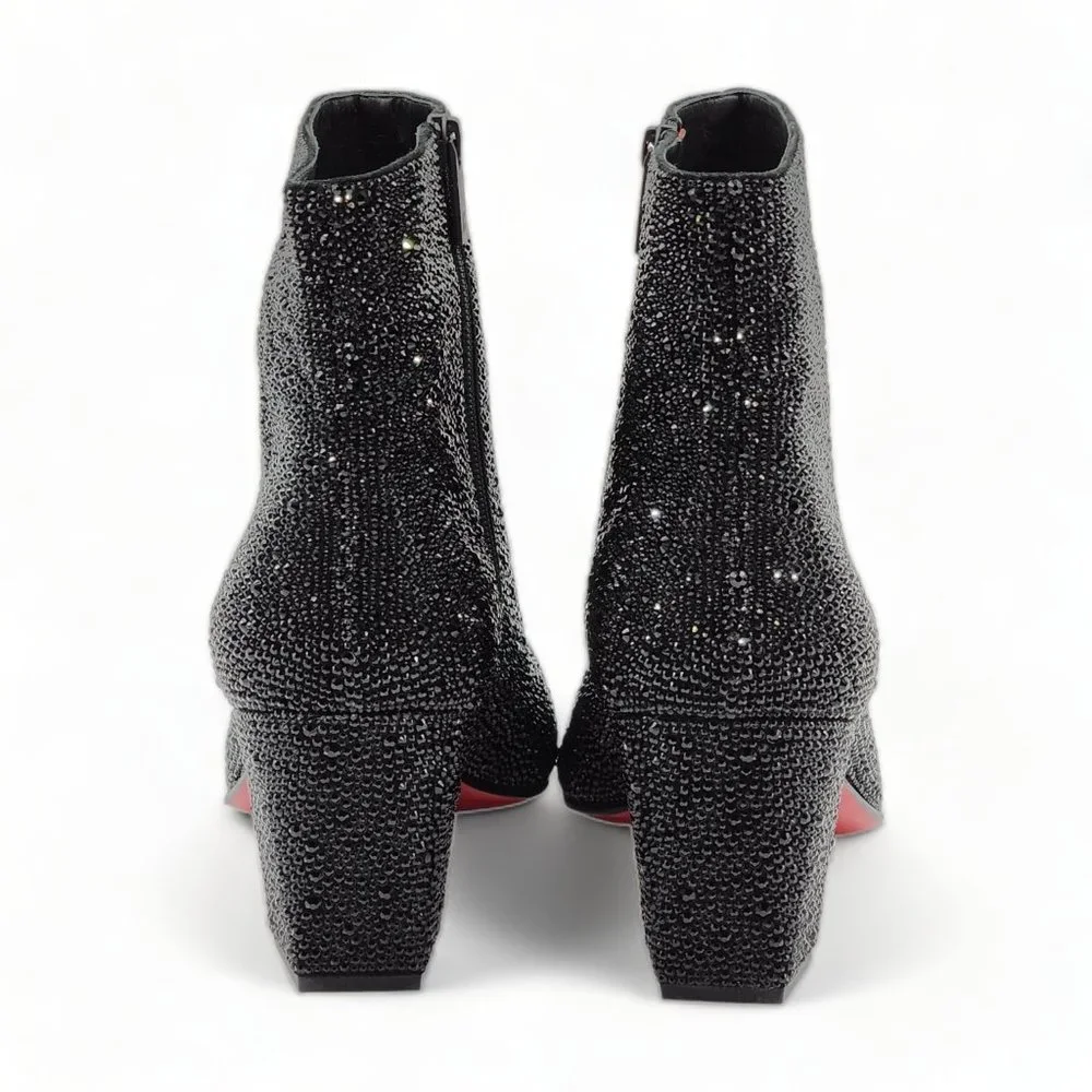 Christian Louboutin Aiglissima 80 Leather Ankle Boots - Picture 4 of 10
